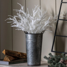 Cypress Flocked White (3pk)